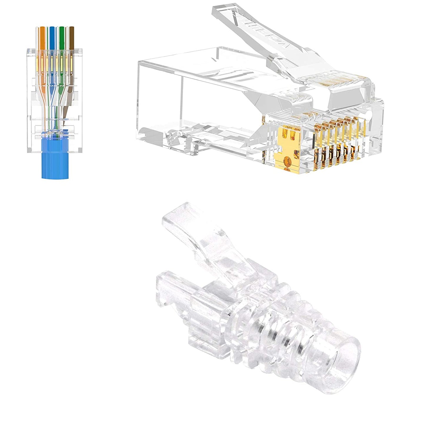 Connecteur RJ45 UTP6 EZ (25pcs)